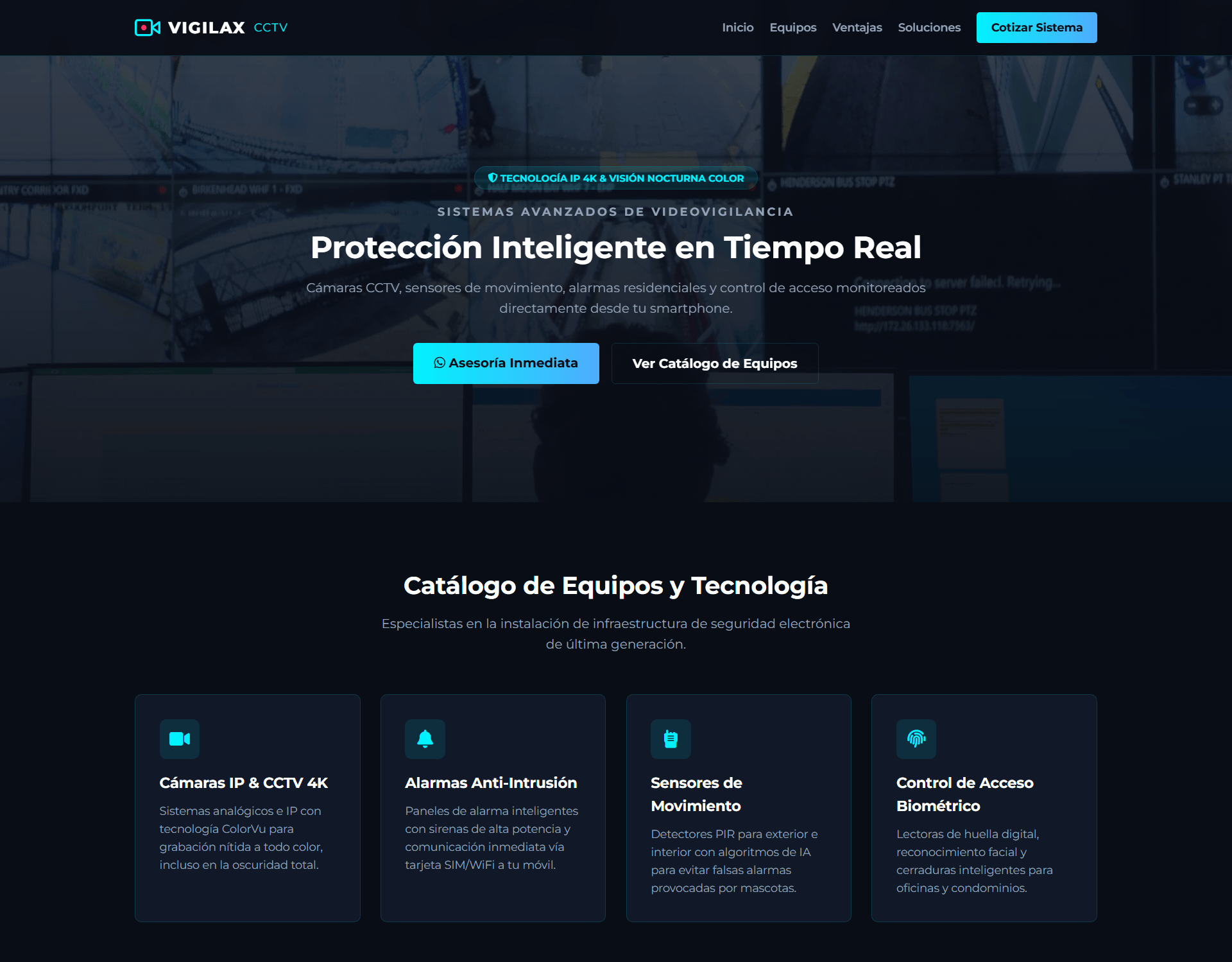VIGILAX: Servicios de Seguridad y Videovigilancia